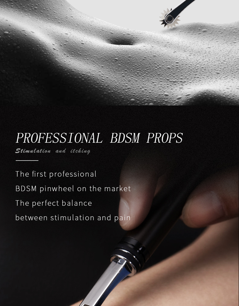 Stainless Steel Bdsm Wartenberg Wheel Adult Pleasure Toy Erotic Foreplay Tool Professional Discipline Pinwheel - 4