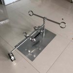 Stainless Steel Bondage Shelf Adults Games Sex Handcuffs Foot Cuffs Slave Tools Toys For Couples Bdsm Collar