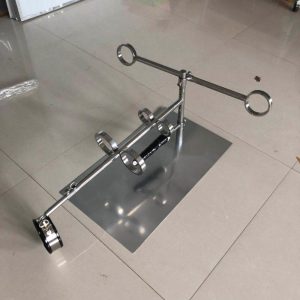 Stainless Steel Bondage Shelf Adults Games Sex Handcuffs Foot Cuffs Slave Tools Toys For Couples Bdsm Collar