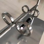 Stainless Steel Bondage Shelf Adults Games Sex Handcuffs Foot Cuffs Slave Tools Toys For Couples Bdsm Collar - 3