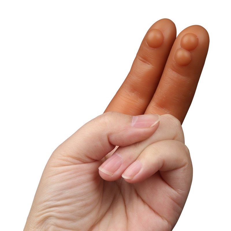 Couples Pleasure Enhancer Finger Sleeve Masturbation Toy Gspot Clit Penis Vagina Stimulation Adult Game Accessory - 4