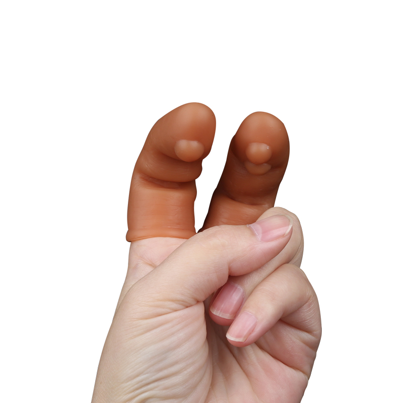 Couples Pleasure Enhancer Finger Sleeve Masturbation Toy Gspot Clit Penis Vagina Stimulation Adult Game Accessory - 5