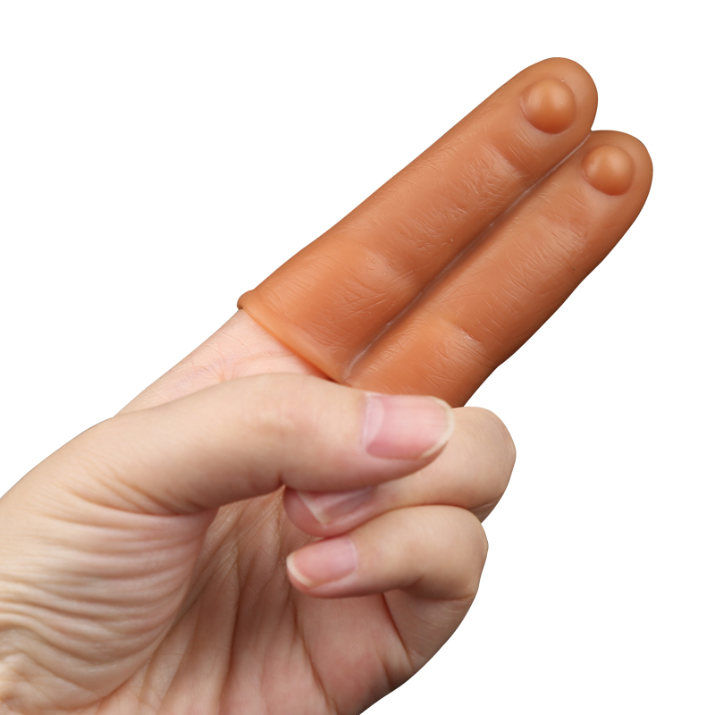 Couples Pleasure Enhancer Finger Sleeve Masturbation Toy Gspot Clit Penis Vagina Stimulation Adult Game Accessory - 11