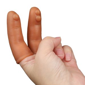 Sex Finger Sleeve Flirting Toys For Couples Squirt G-spot Penis Vagina Clit Stimulate Masturbation Adult Game - 2