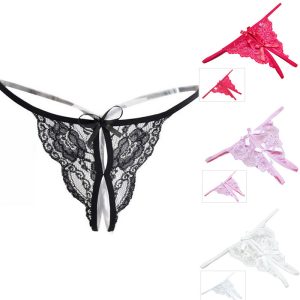 Women Panties Lace Sexy G-string 1 Pieces Briefs Lingerie Waist Cotton Woman Panty Soft T-back Female Underwear