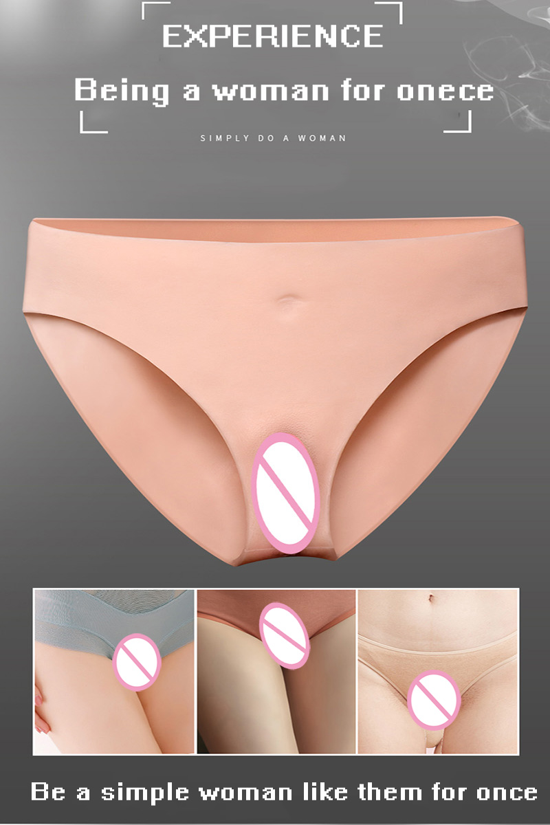 Silicone Hip Enhancer Panties For Crossdressing Transgender Cosplay Realistic Artificial Underwear For Shemale - 2