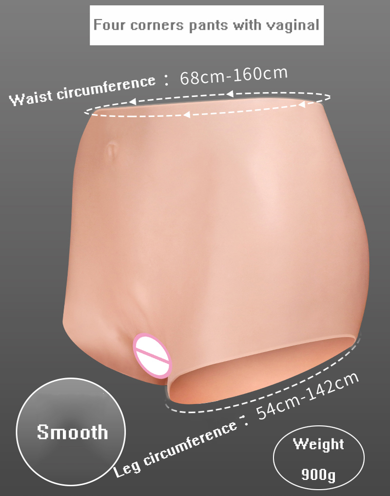 Silicone Hip Enhancer Panties For Crossdressing Transgender Cosplay Realistic Artificial Underwear For Shemale - 9