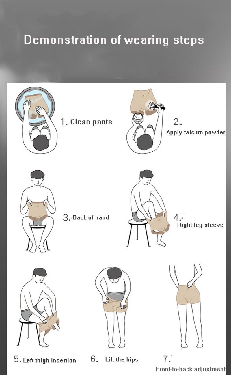 Silicone Hip Enhancer Panties For Crossdressing Transgender Cosplay Realistic Artificial Underwear For Shemale - 10