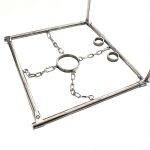 K9 Restraint Heavy Full Body Bondage Shelf Stainless Steel Handcuff Ankle Cuffs Collar Slave Bdsm Sex Device - 4