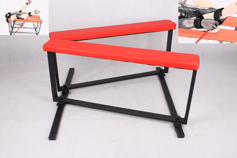 Adult Bdsm Bondage Chair Slave Training Restraints Love Bed Forced Leg Opener Punishment Furniture Sensual Games Toy - 3