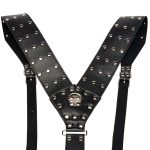 Bdsm Bondage Leather Men Chastity Belt Strapon Pants Adult Games With Cock Cage For Men's Lock Penis Panties Sex Toys - 6