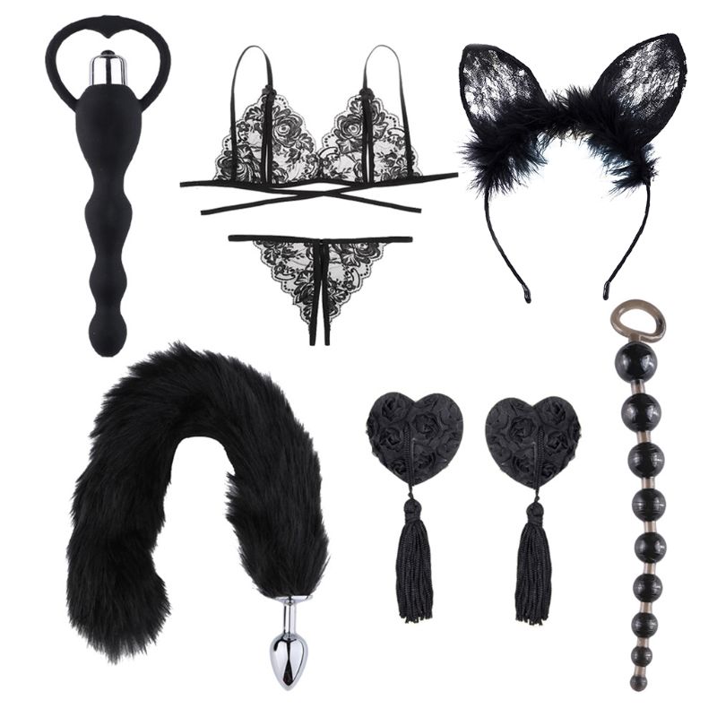Deluxe Adult Couples Pleasure Toy Set 6pcs Yogainspired Intimate Bondage Kit For Enhanced Sensual Play - 8