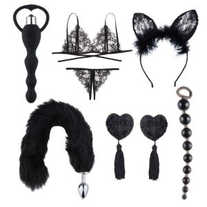Adult Fun Toy Suit 6pcs Set Special Bundled Yoga Sm Kit For Couple Sexy Toys