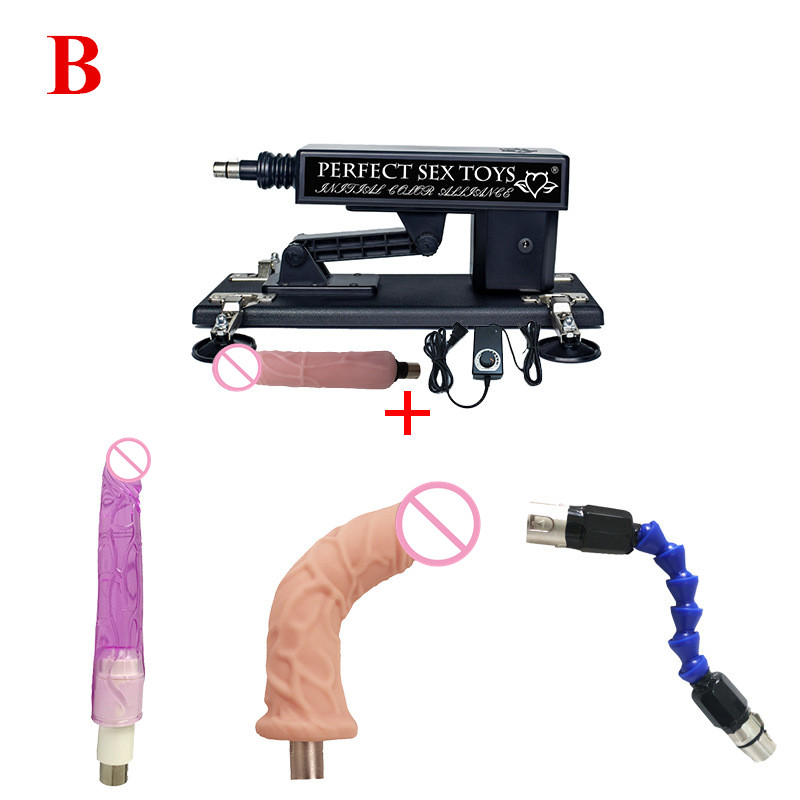Automatic Thrusting Sex Machine With 9 Modes Lifelike Dildo Attachment Erotic Couples Massage Tool Anal Pleasure Toy - 2