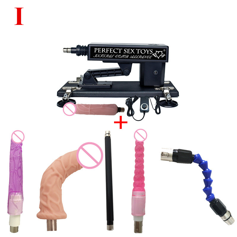 Automatic Thrusting Sex Machine With 9 Modes Lifelike Dildo Attachment Erotic Couples Massage Tool Anal Pleasure Toy - 9