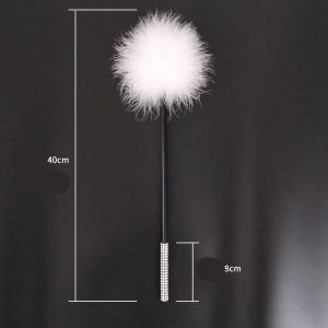 Bdsm Metal Chains Whip Flogger Ass Spanking Flirting Feather Tickler In Adult Games Fetish Sex Toys For Women And Men - 2