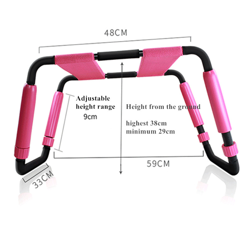 Luxurious Black Pink Sex Appeal Chair Bed Erotic Furniture For Men Women Sensual Bedroom Aid E59 - 1
