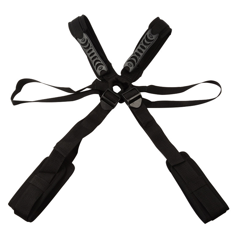 Double Shoulder Bdsm Bondage Harness Adult Fetish Sex Toy Couples Open Leg Positioning Strap For Erotic Flirting Roleplay - 4