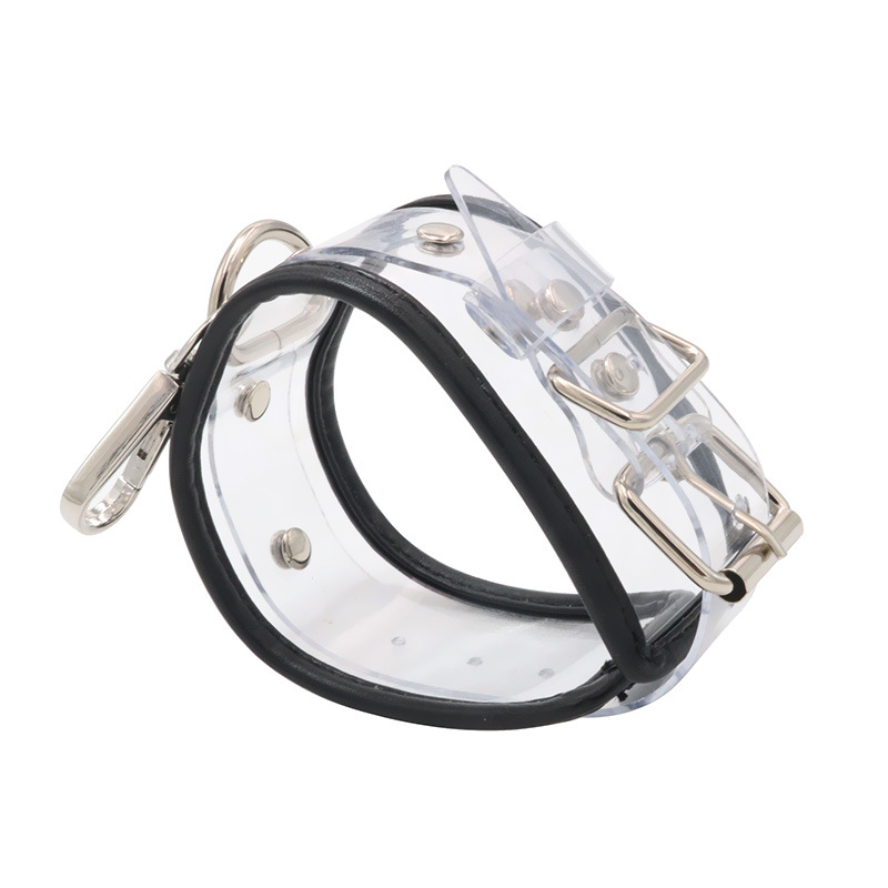 Leather Bdsm Handcuffs With Adjustable Bondage Restraints And Durable Metal Anal Plug For Adult Couples Games Erotic Slave Sextoy - 8