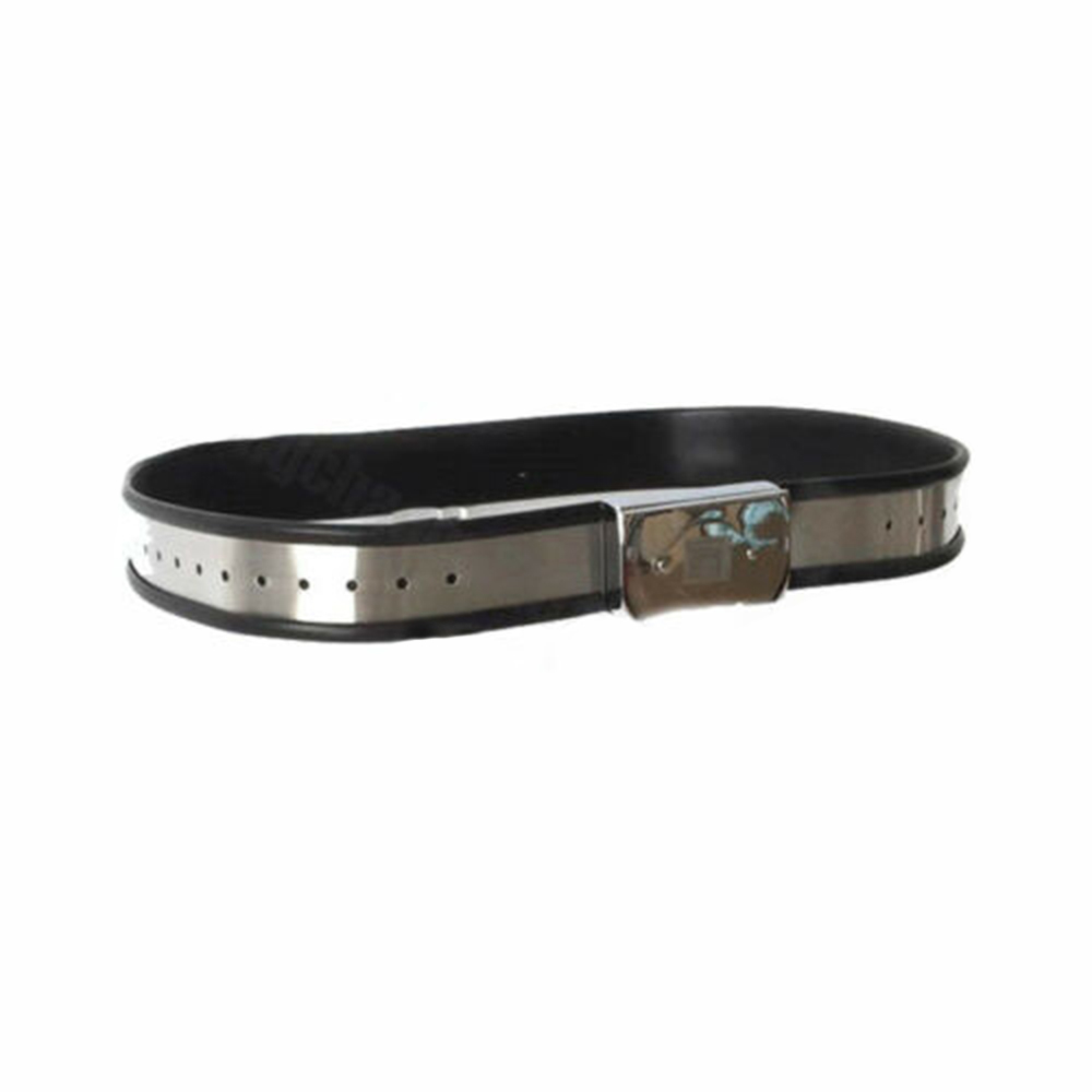 Manyjoy Adjustable Stainless Steel Chastity Belt Unisex Bdsm Restraint Toy Couples Metal Waist Bandage - 6
