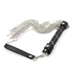 Manyjoy 48cm Stainless Steel Chain Whip Bondage Bdsm Adult Sex Toys Fun Kinky Role Play Fetish Flogger - 4
