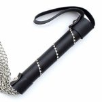 Manyjoy 48cm Stainless Steel Chain Whip Bondage Bdsm Adult Sex Toys Fun Kinky Role Play Fetish Flogger - 6