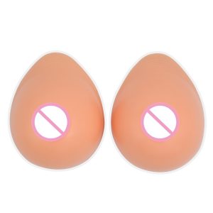 Fx Drop-shaped Cd Cross-dressing Breasts Pseudo-mother Fake Breast Silicone For Men And Women