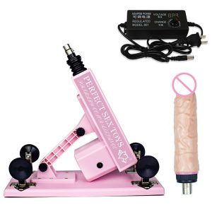 High Power Sex Machine Gun Female Masturbators Toys Automatic Thrusting Massager Love With Dildo E5-1-114