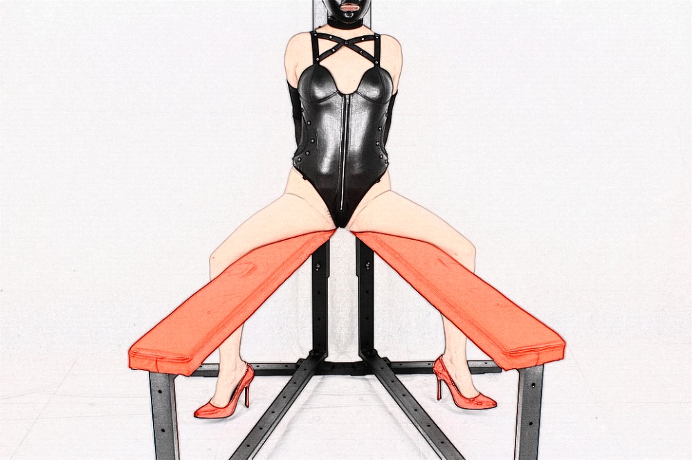 Adjustable Multifunctional Bdsm Bondage Chair Restraint Shelf Flirt Frame Slave Handcuffs Leg Opener For Couples Sex Tools - 5