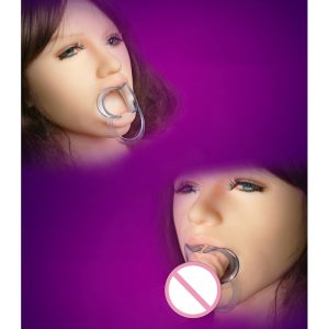 Hot Yunman Hard Plastic Open Mouth Gag For Adults Oral Games Couple