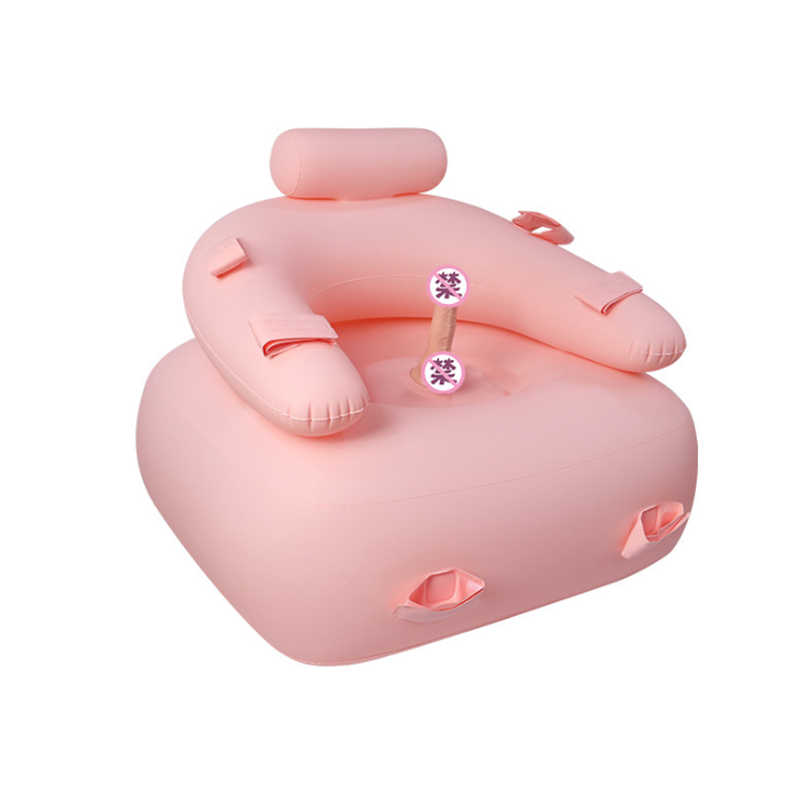 Deluxe Inflatable Sofa Chair With Dildo For Women Adult Bdsm Game Bondage Handcuffs Sensual Restraints Toys - 7