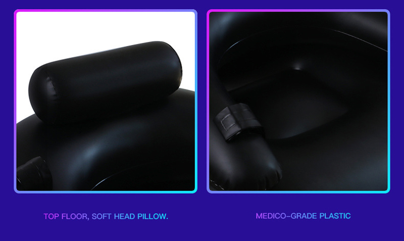Deluxe Inflatable Sofa Chair With Dildo For Women Adult Bdsm Game Bondage Handcuffs Sensual Restraints Toys - 13