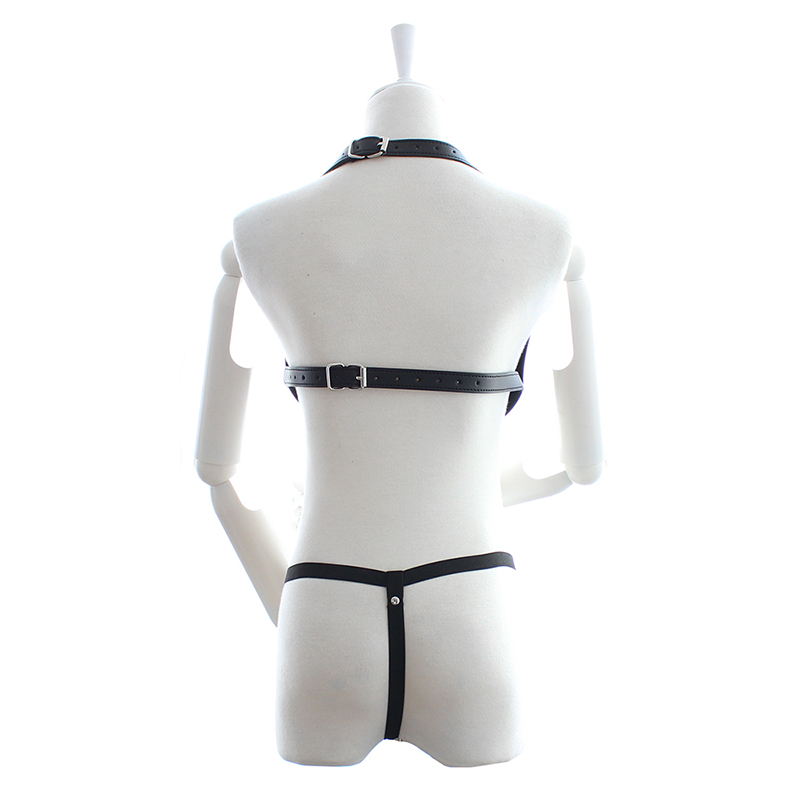 Quality Unisex Leather Fetish Wear For Bdsm Bondage Play Erotic Sex Role Play Clothing - 4
