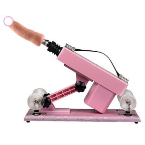 Electric Sex Machine Thrusting Massage Gun With Big Anal Dildos Female Masturbation Device Furniture Adult Toys E5-1-92