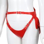 Wear Leather Pants Plus Size Sexy Panties Alternative Femdom Red Adjustable Sex Harness Clothes For Bdsm Bondage - 2