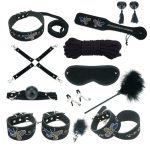 Set Toy Suit 12 Pcs Kit Special Bundled Binding Yoga Sm For Couple Adult Sexy Toys - 2