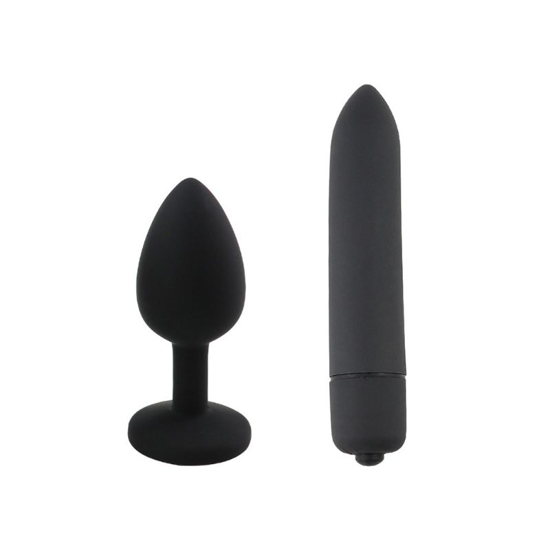 Beginnerfriendly Silicone Prostate Massager Kit 59 Pcs Anal Trainer Butt Plugs Bullet Set With Silica Gel Abs - 11