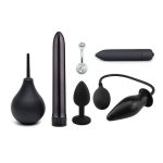 5 6 7 8 9 Pcs Anal Trainer Kit Butt Plugs Bullet Beginner Set Silicone Prostate Massager Silica Gel & Abs - 5