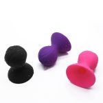 Nipple Play Toys - Sucker Set Squeeze To Suction Makes Nipples Larger And More Sensitive Black - 2