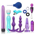 Adult Fun Toy Suit 12pcs Set Bed Game Play Sm Kit For Couple Sexy Toys