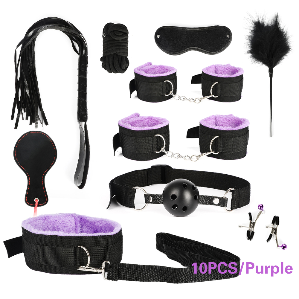 26piece Ultimate Mens Pleasure Set Masturbator Bondage Handcuffs Whip Mouth Gag Anal Vibrator Lingerie - 19