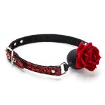 Sexual Game Ballgag Rose Flower Silicone Spider Ball Gag Lesbian Sex Toy For Woman Fetish Men Erotic O Ring Open Mouth Hot - 6