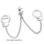 Stainless Steel Handcuffs Anal Plug Sm Adult Sex Games Toy Restraints Bdsm Bondage Set For Couples Women Men Erotic - 3
