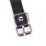 Strap On Rubber Leather Open Mouth Oral Fetish Slave Bdsm Ring Harness Lips Gag For Couples Adults - 6