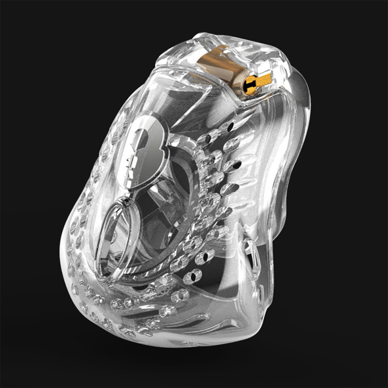 Mens Ultrasecure Chastity Device Cock Cage Penis Ring Sissy Bondage Armor For Bdsm Play - 8