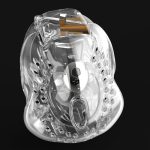 Male Fully Restraint Bowl Chastity Device Sex Toys Cock Cage Penis Ring Sissy Bondage Armor - 2