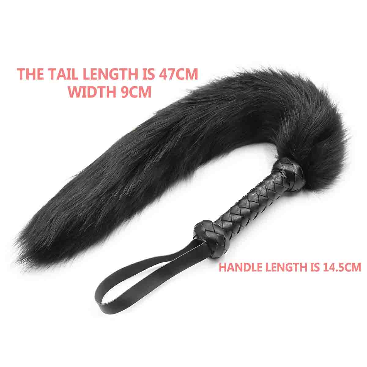Fox Tail Whip Adult Toy For Couples Bdsm Fetish Game Erotic Spanking Tool For Men And Women - 3