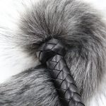 Spanking Fox Tail Whip Animal Fur Slap Strap Beat Lash Flog Tool Adult Fetish Slave Sex Sm Game Toy For Couple Men Women - 6