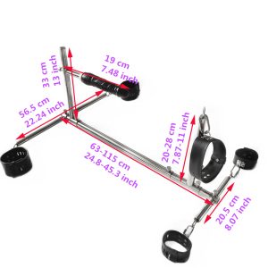 Bdsm Bondage Slave Adult Games Stainless Steel Sex Products Collar Handcuff Ankle Cuff For Couples Dildo Toys - 2