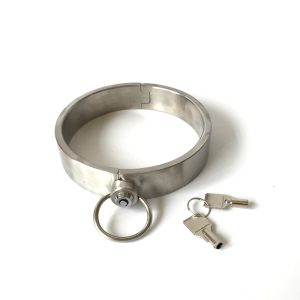 Top Heavy Duty Stainless Steel Locking Slave Collar Fetish Sex Adult Collars Bondage Restraints Bdsm Role Play Gam